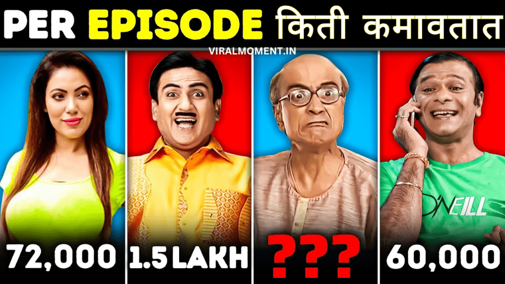 TMKOC Cast Salary Per Month 2024 In Marathi