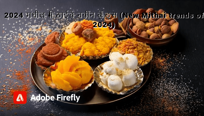 2024 मधील मिठाईचे नवीन ट्रेंड्स (New Mithai trends of 2024)