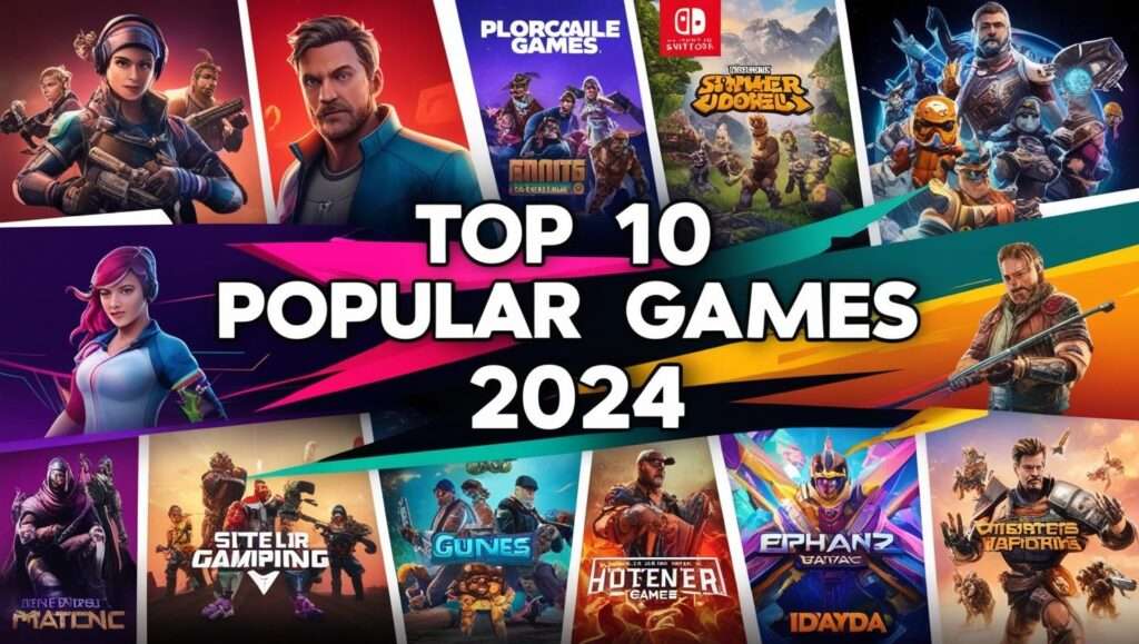 Top 10 Popular Games 2024